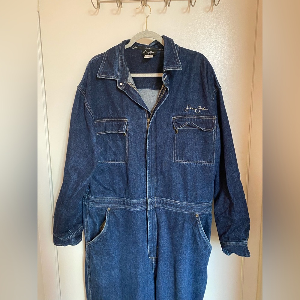 Rare Vintage Sean John Denim Jumpsuit